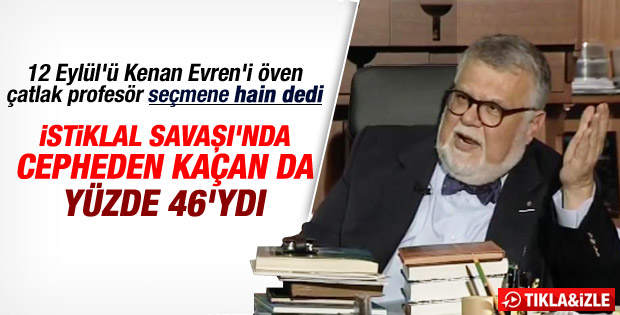 Celal Şengör'den yüzde 46 çıkışı