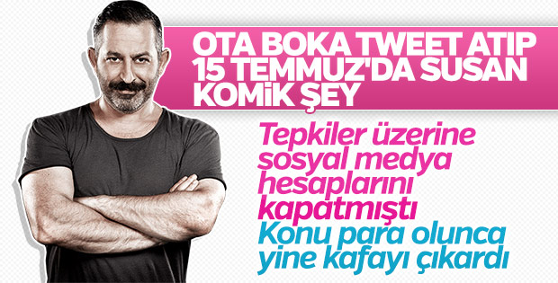 Cem Yılmaz sosyal medyaya geri döndü
