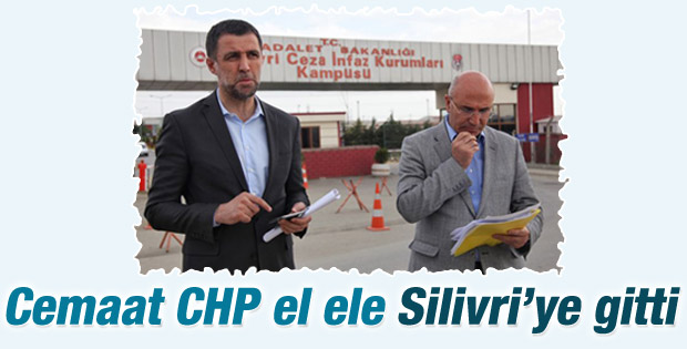 Hakan Şükür ve Mahmut Tanal'dan Silivri ziyareti