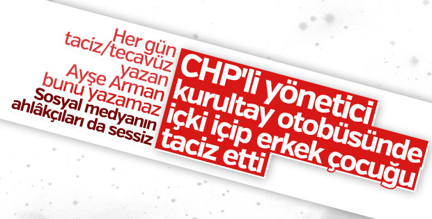 CHP’li yönetici çocuğa taciz iddiasıyla tutuklandı