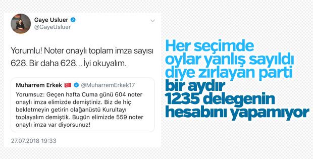 CHP'de imza tartışması devam ediyor