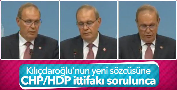 CHP-HDP ittifakı sorulunca Faik Öztrak zor anlar yaşadı