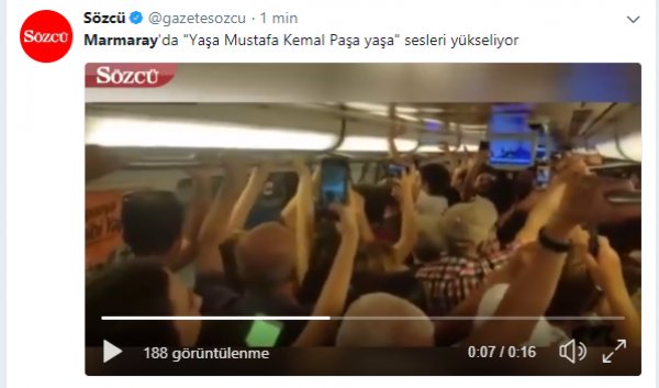 Ve CHP'liler Marmaray'a biner