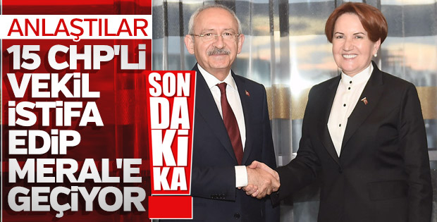 CHP ile İYİ Parti ittifak kurdu