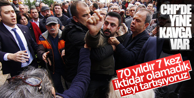 Antalya’da CHP’nin devir teslim töreni karıştı