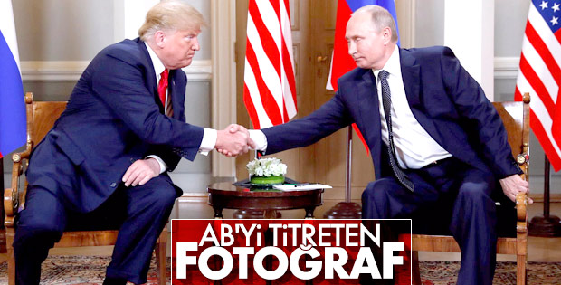 Helsinki'de Putin-Trump görüşmesi