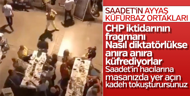 CHP'li seçmenin çirkin yüzü göründü