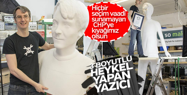 Heykel partisi CHP'den her yerde, her yere heykel
