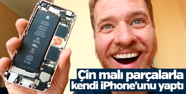 Bin dolara kendi iPhone'unu yaptı