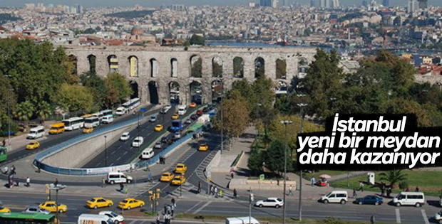 İstanbul yeni bir meydan daha kazanıyor
