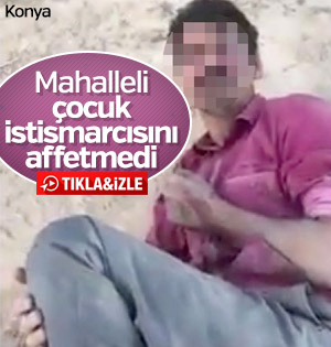 Çocuğa tacizde bulunmak isterken yakalanıp dövüldü