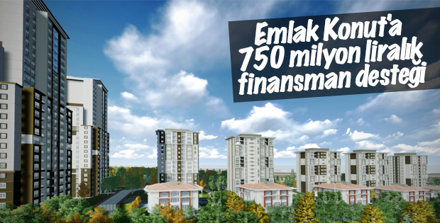 Emlak Konut'tan 750 milyon liralık borçlanma
