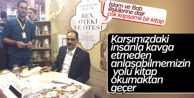 Cumhurbaşkanlığı Sözcüsü İbrahim Kalın, 36. İstanbul Kitap Fuarı'nda