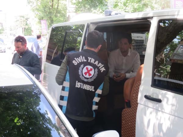 İstanbul'da UBER denetimi