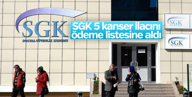 SGK ödeme listesine aldığı 5 kanser ilacını açıkladı