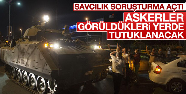 Savcılıktan darbeye teşebbüs soruşturması