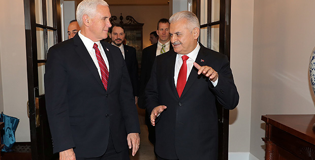 Başbakan Yıldırım, Pence ile görüşmesini anlattı