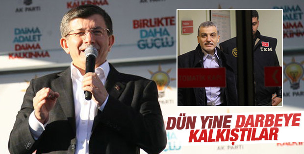 Başbakan Davutoğlu: Yargıda darbe yapmaya kalktılar