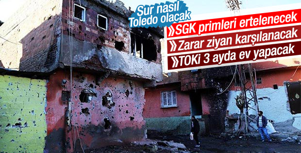 Davutoğlu: Doğu ve Güneydoğu'da evler 3-5 ayda bitecek