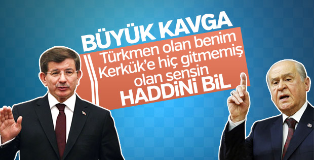 Ahmet Davutoğlu'ndan Bahçeli'ye cevap