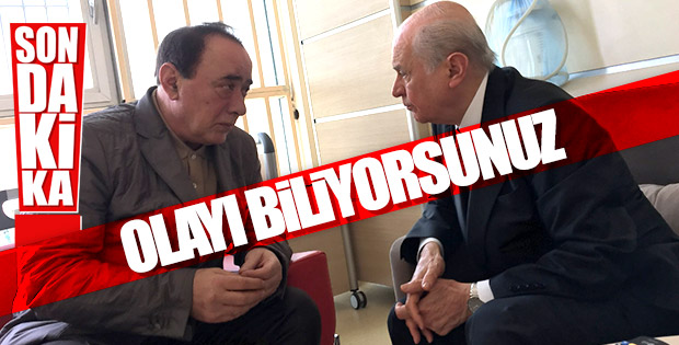 Devlet Bahçeli Alaattin Çakıcı'yla görüştü