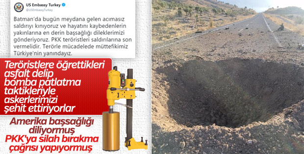 ABD Büyükelçiliği Batman'daki saldırıyı kınadı