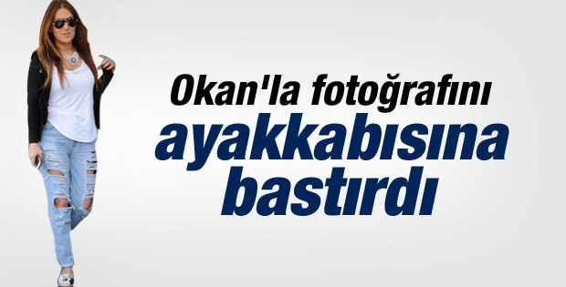 Demet Akalın nikah fotoğraflarını ayakkabılarına bastırdı