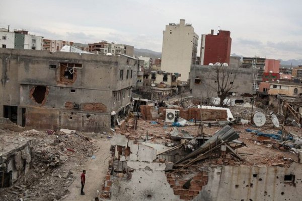 Nusaybin'de terÃ¶r maÄdurlarÄ± iÃ§in asfalt Ã§alÄ±ÅmasÄ±