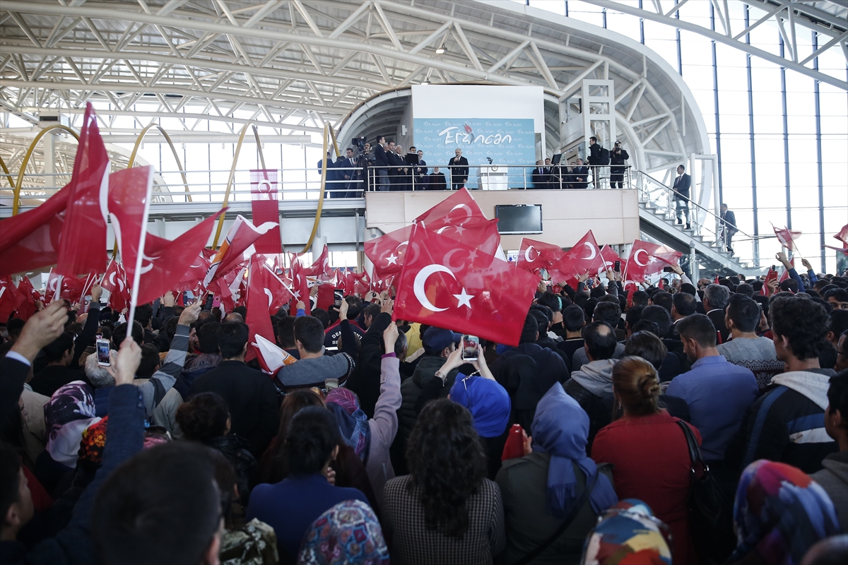 Başbakan Binali Yıldırım Erzincan'da