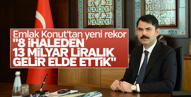Emlak Konut'tan 13 milyar liralık ihale rekoru