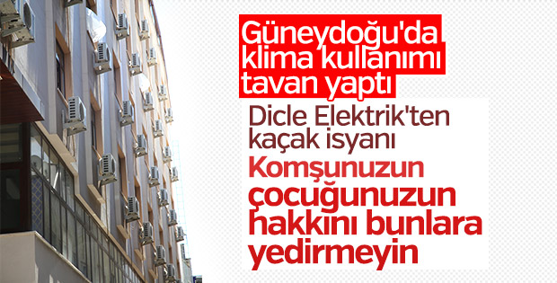Dicle Elektrik: Kaçak elektrik kullanımı devam ediyor