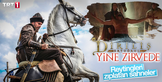 Diriliş Ertuğrul'da ayin sahnesi reytingleri salladı