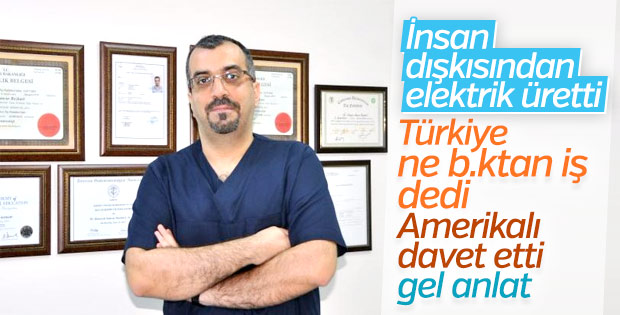 İnsan dışkısından enerji fikrini ABD'de anlatacak