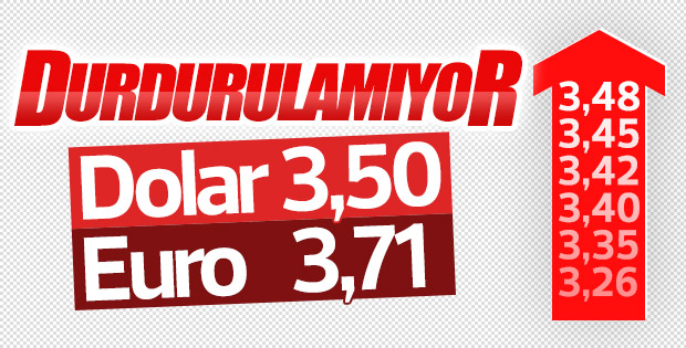 Doların yükselişi devam ediyor