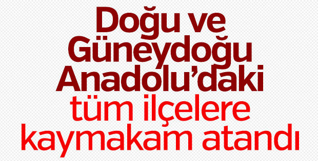 471 mülki idare amirinin görev yeri değişti