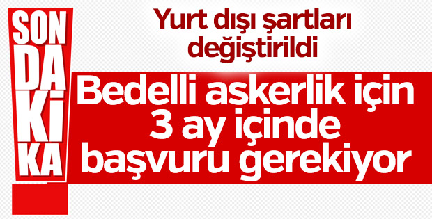Askerlik kanunu Resmi Gazete'de