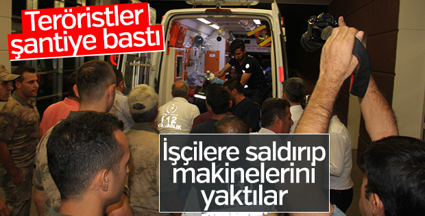 PKK Adıyaman'da mermer ocağına saldırdı