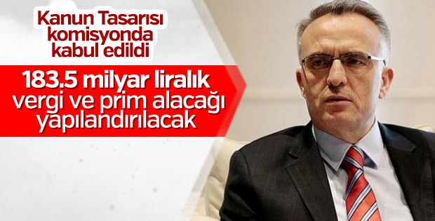 Vergi ve Primde 183 milyar lira yapılandırılacak.. İşte detaylar (03 Mayıs 2018)