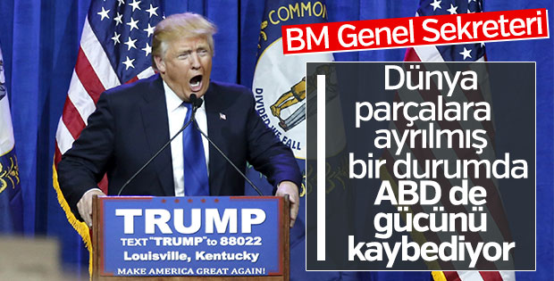 BM Genel Sekreteri: Çok sayıda güç etkin olacak