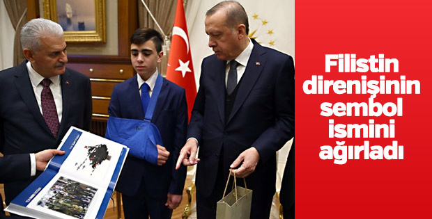 Cuneydi Beştepe'de Erdoğan'ın konuğu oldu