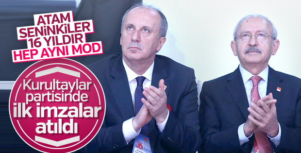 CHP'de kurultay için imza seferberliği başladı