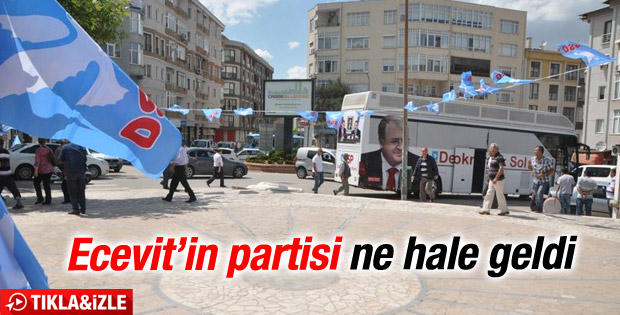 DSP'nin Edirne mitinginde Türker'e hayal kırıklığı İZLE