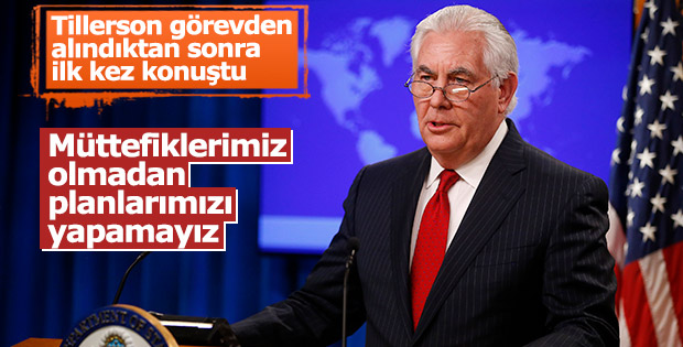 Tillerson'dan giderayak Irak ve Suriye itirafı