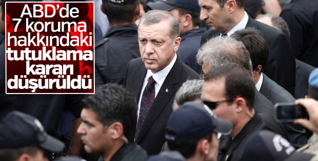 Cumhurbaşkanı'nın 7 koruması hakkındaki suçlamalar düştü