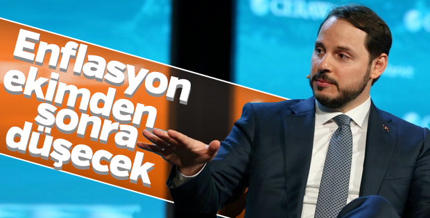 Albayrak: Enflasyon ekimden sonra düşecek
