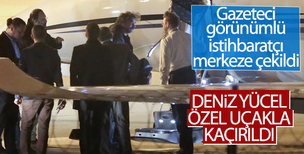Deniz Yücel Almanya'ya götürüldü