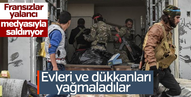 Fransız basını mühimmat toplamayı yağma olarak gösterdi