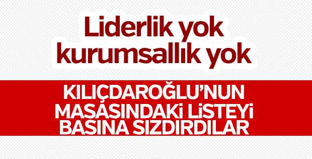 CHP'nin milletvekili adayları belli oldu