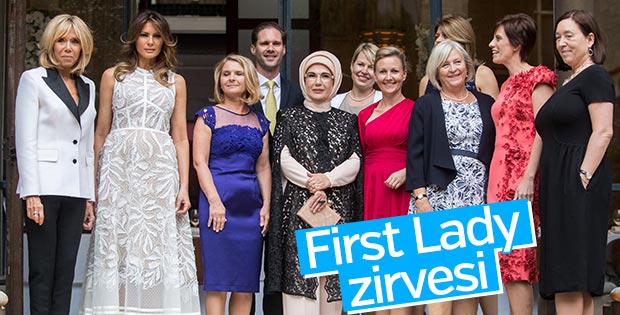 Brüksel'de first lady buluşması