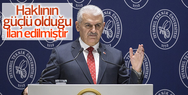 Binali Yıldırım: Barış için bir fırsat doğdu